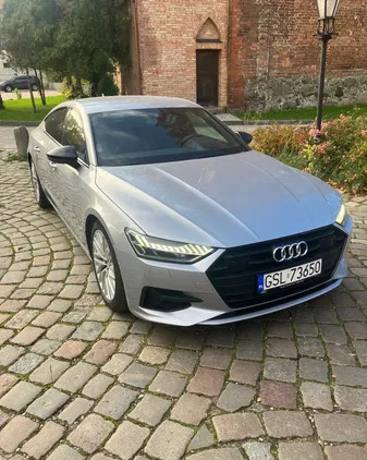 pomorskie Audi A7 cena 185000 przebieg: 66815, rok produkcji 2019 z Słupsk